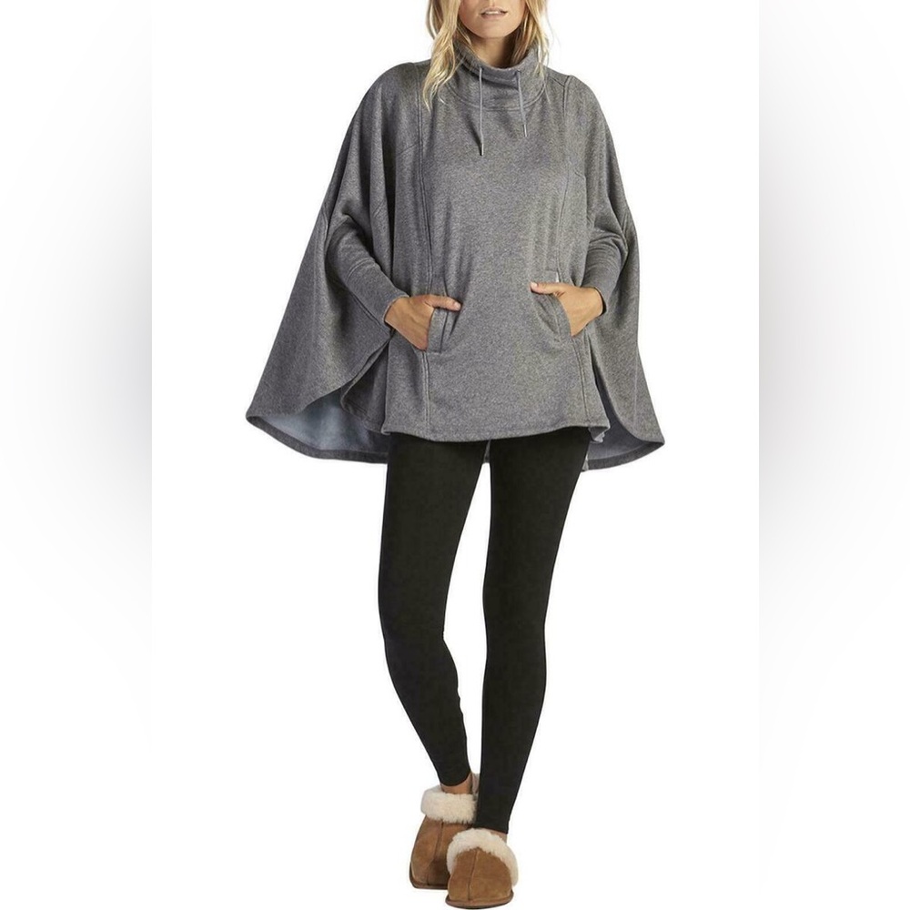 UGG Gray Poncho Sweater